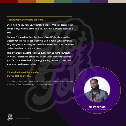 Not Your Folk Back Cover